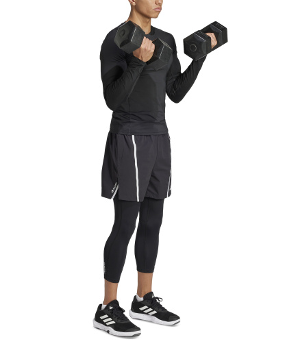 adidas Men's Techfit Compression 3/4 Training Tights - Black