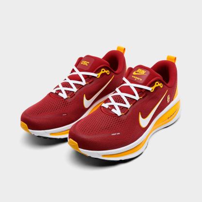 Men's Nithtke Vomero 18 Purdue Boilermakers Running Shoes - Part 1 - Team Crimson/University Gold/White - Both shoes facing left