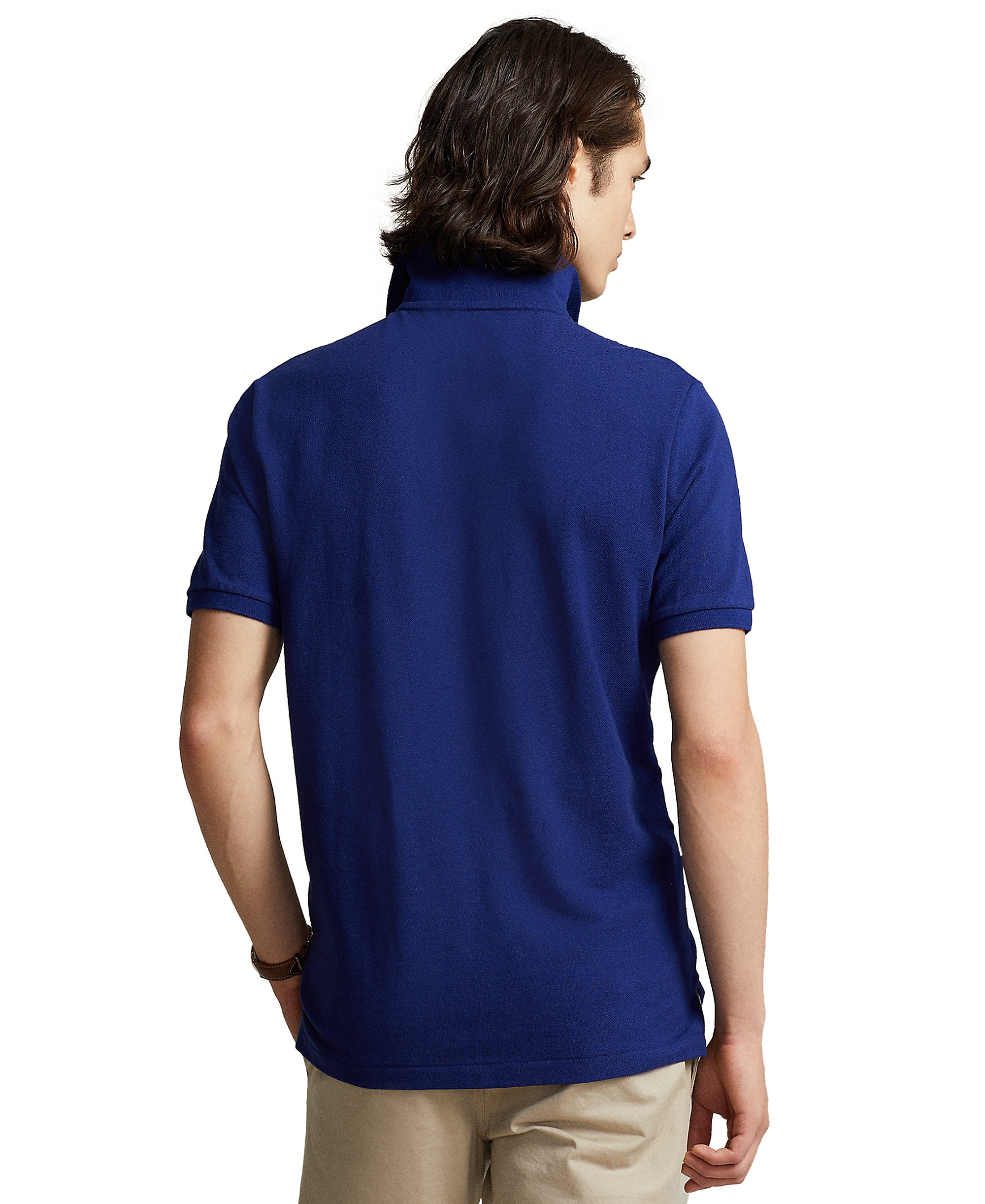 Polo Ralph Lauren Men's Custom Slim-Fit Mesh Polo Shirt - Fall Royal