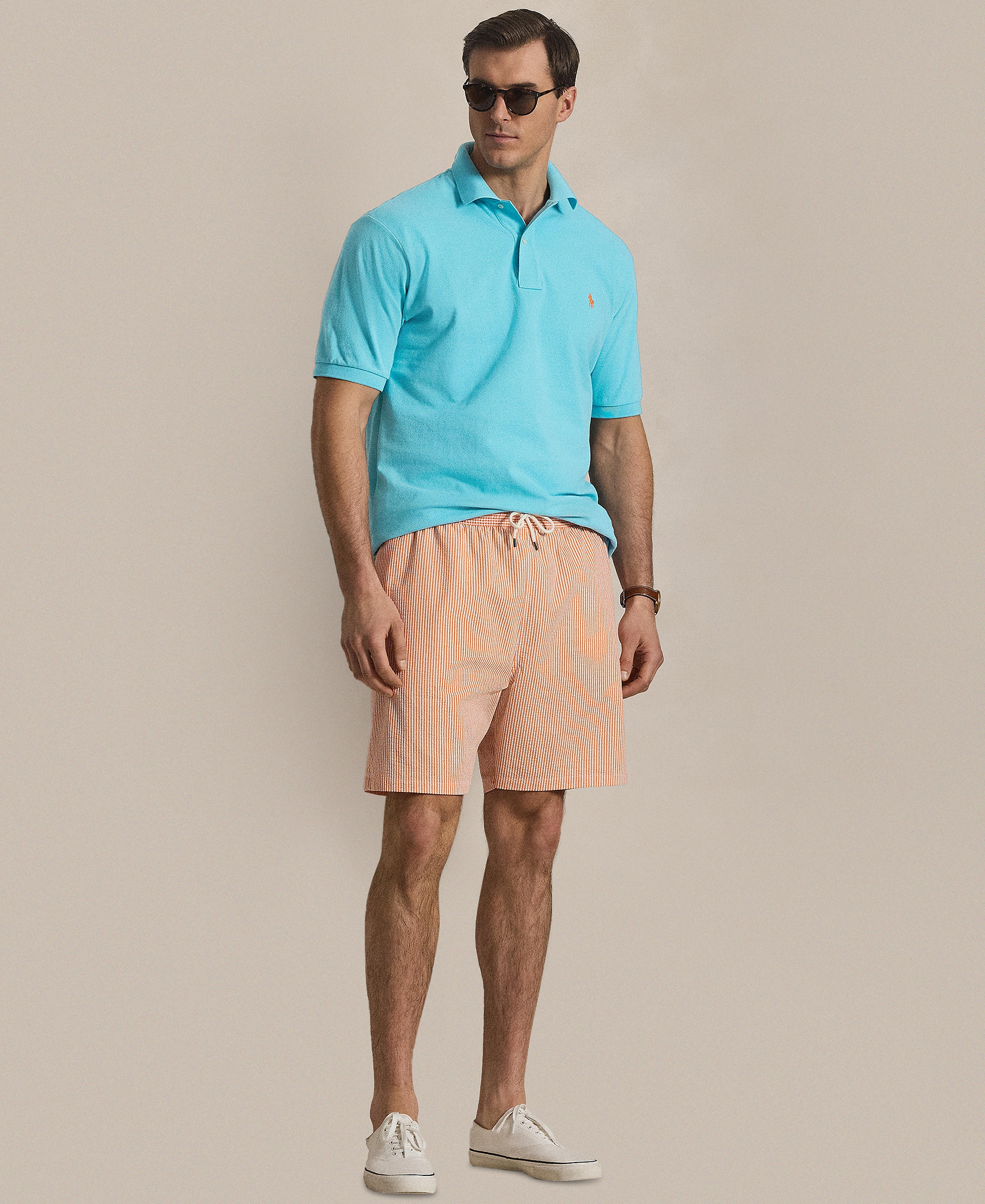 Polo Ralph Lauren Men's Big & Tall The Iconic Mesh Polo Shirt - Perfect Turquoise