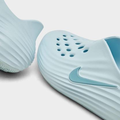Big Kids' Nithtke ReactX Rejuven8 Recovery Casual Shoes - Glacier Blue/Glacier Blue/Glacier Blue - Detail shot