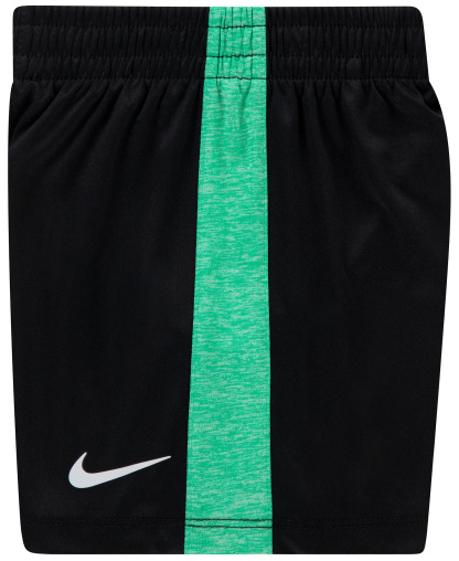 Nike Toddler Boys' 2T-4T Dri-FIT Dropset Short-Sleeve T-Shirt and Shorts, 2-Piece Set - Black/Green