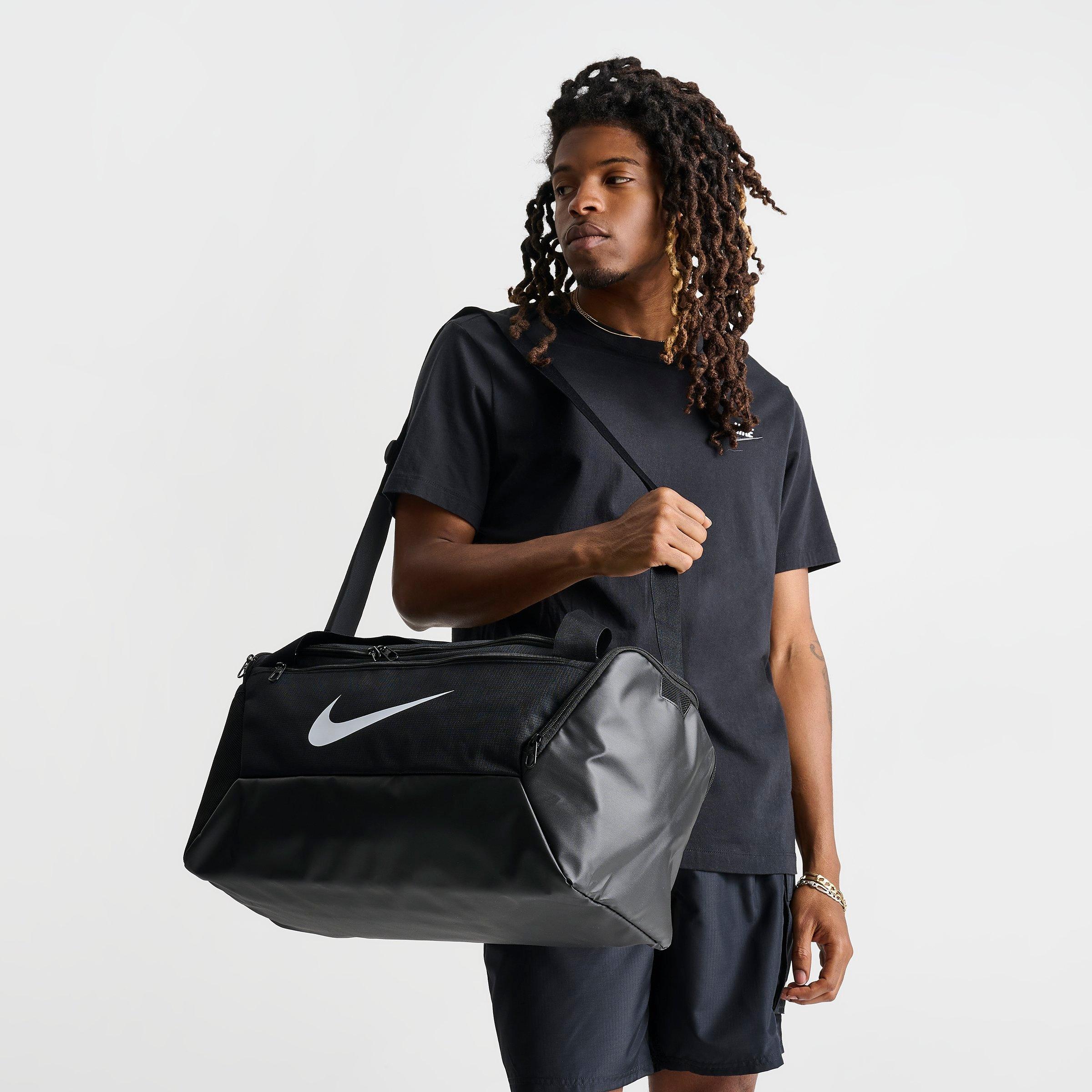 Nithtke Brasilia Training Duffel Bag (Small, 40L) - Black/Black/White