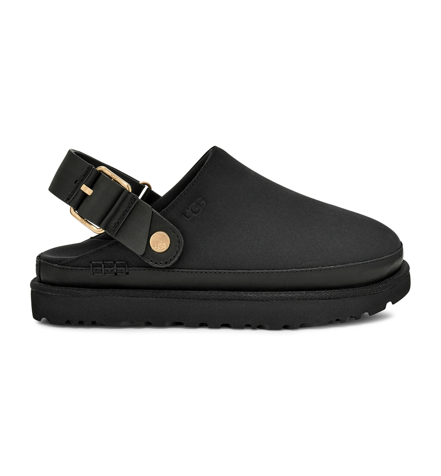 UGG® Women's Goldenstar Villa Round Toe Clogs - Black