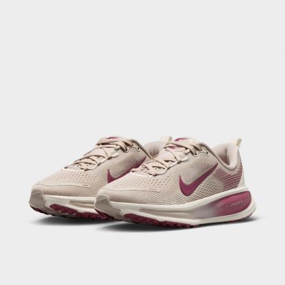 Big Kids' Nithtke Vomero 18 Running Shoes - Part 1 - Cream II/Sail/Pink Smoke - Both shoes facing left