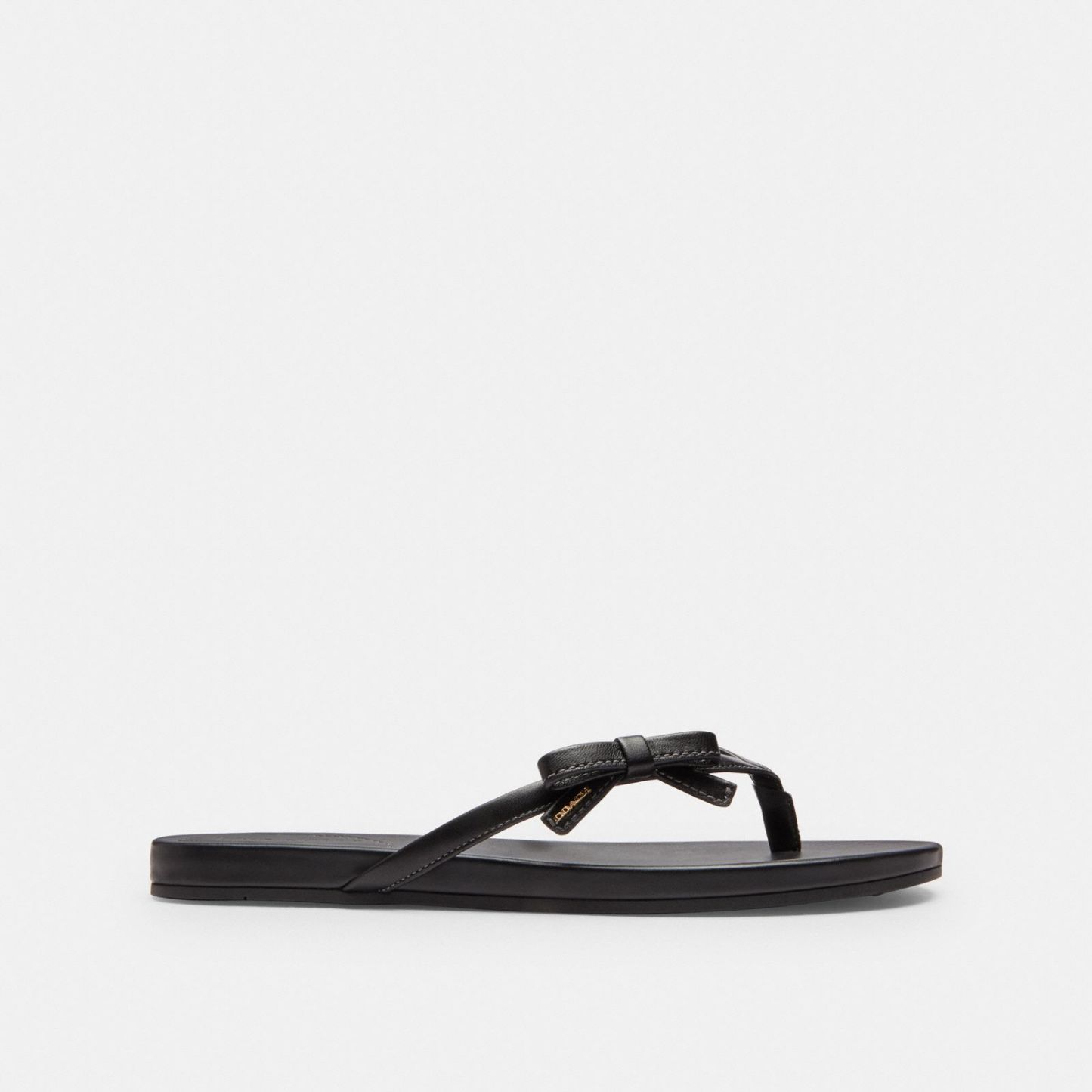 Bow Flip Flop - Black - view 4