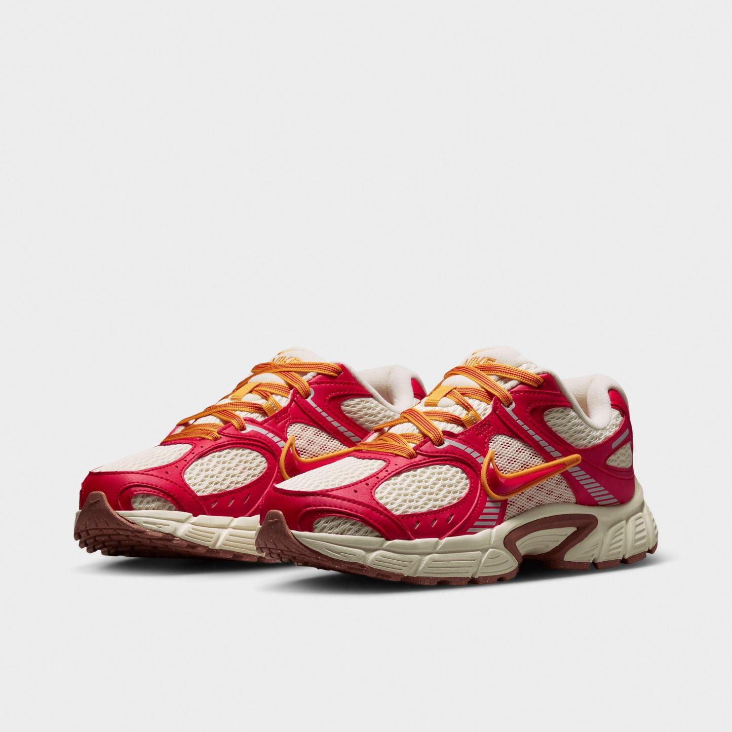Women's Nithtke V5 RNR Casual Shoes - Part 2 - University Red/Coconut Milk/University Gold/University Red - Both shoes facing left