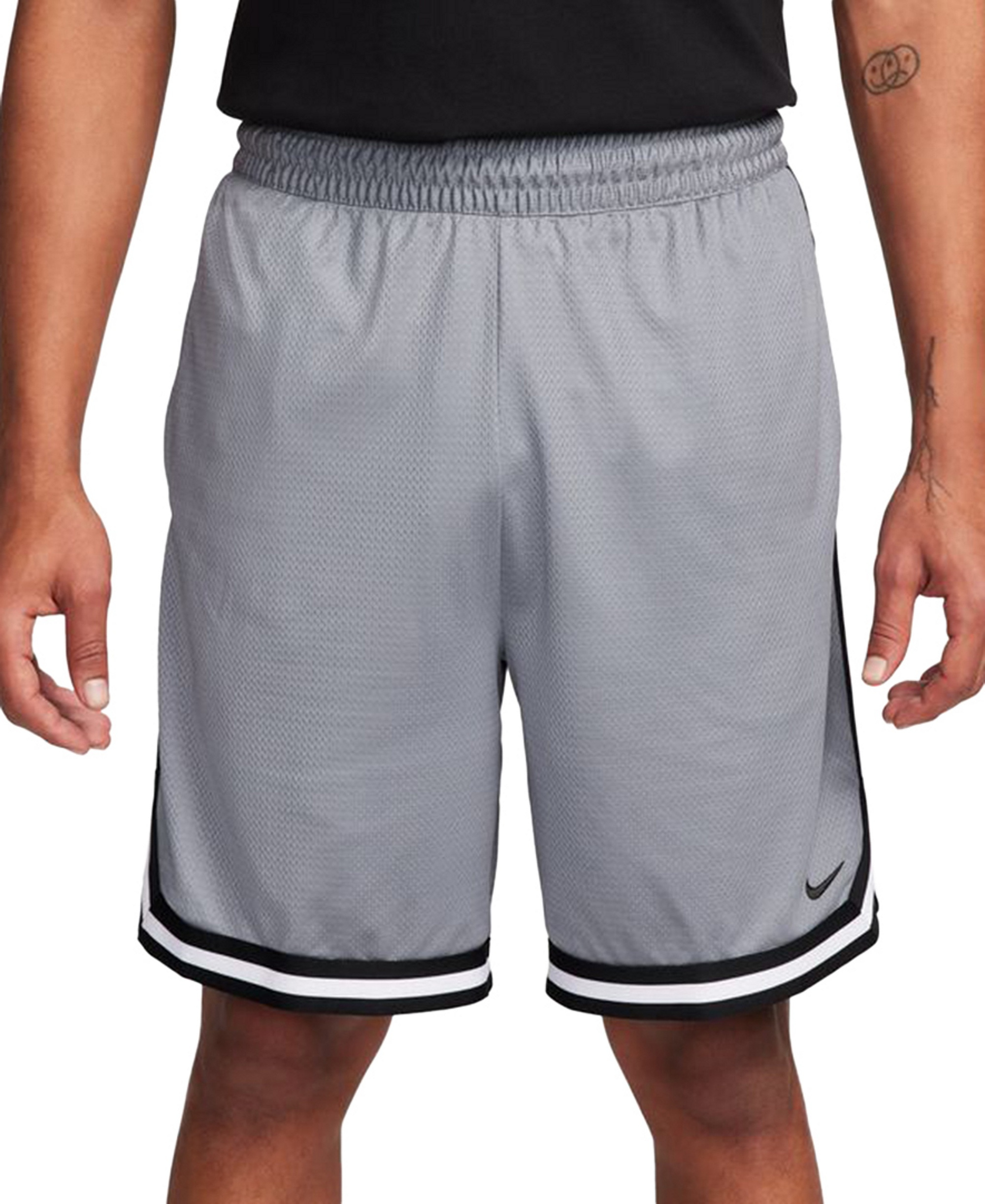 Nike Men's DNA Dri-FIT 8" Basketball Shorts - Cool Grey/black/black