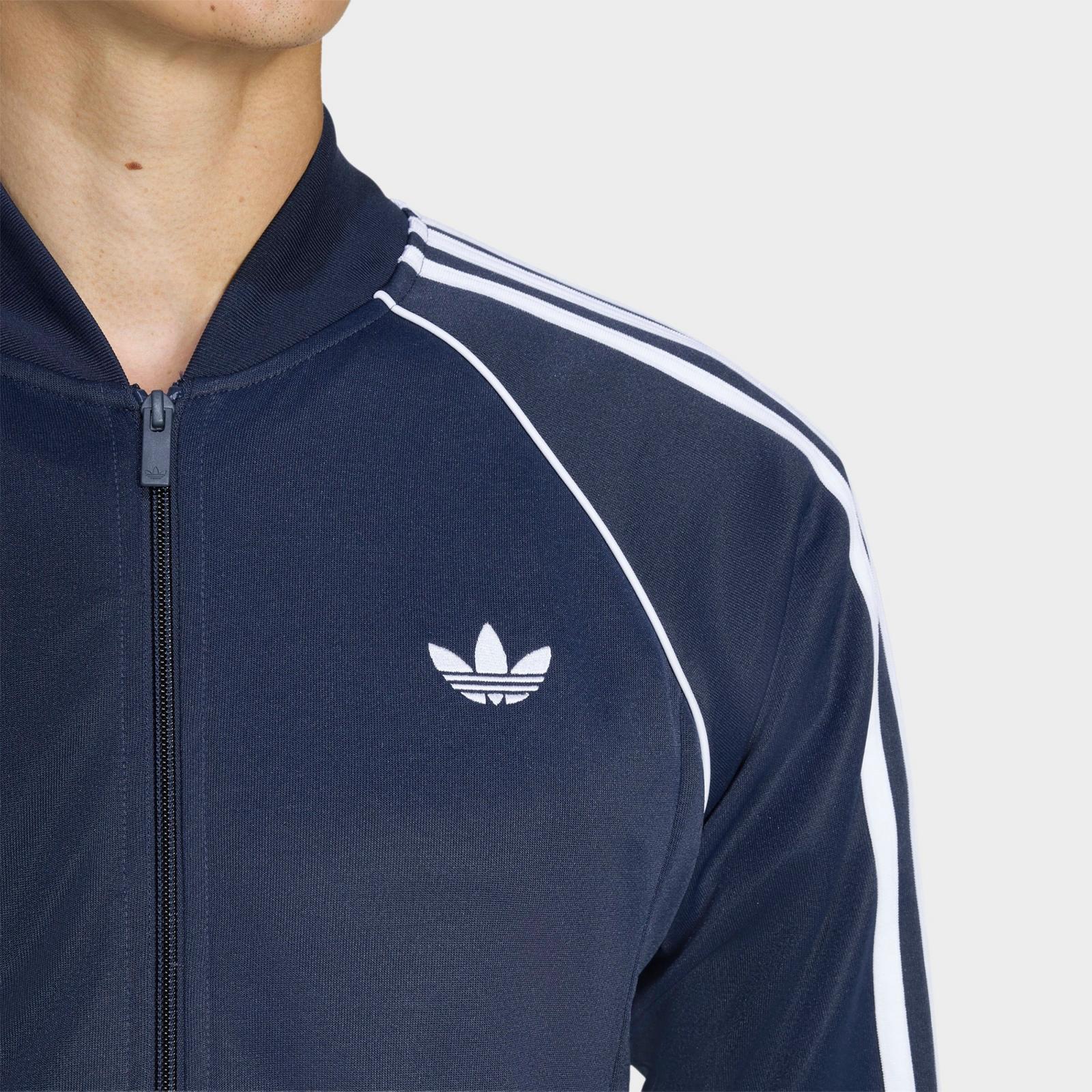Men's adidas Originals SST Track Top - Night Indigo - view 4