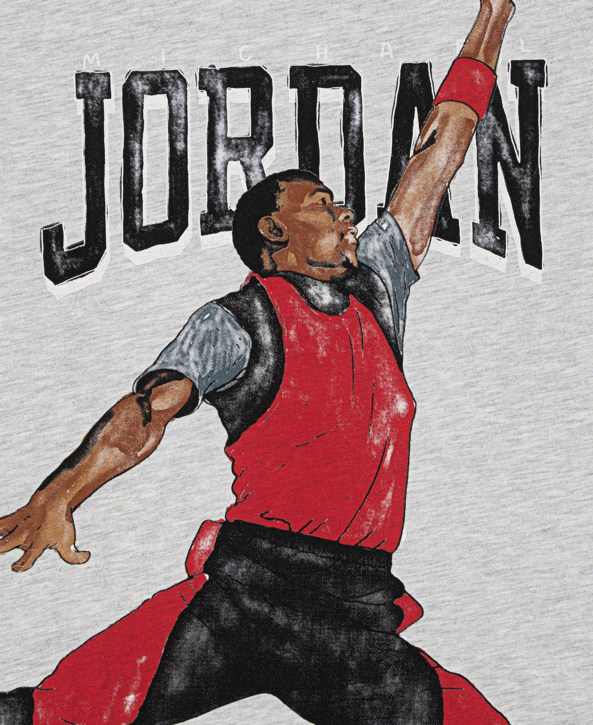 Jordan Boys' 8-20 Short-Sleeve Graphic T-Shirt - Gray Heather