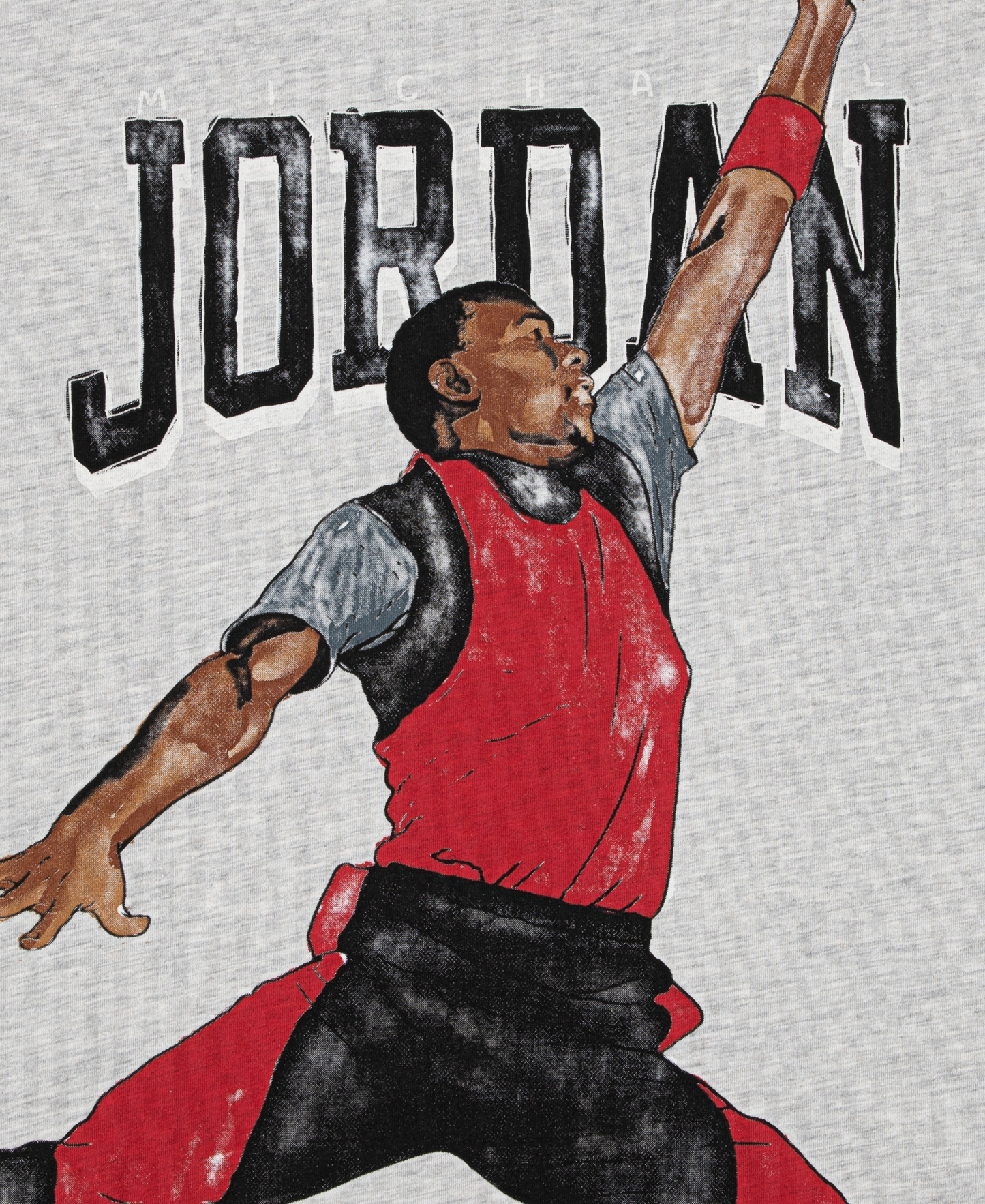 Jordan Boys' 8-20 Short-Sleeve Graphic T-Shirt - Gray Heather