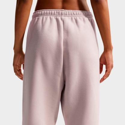 Women's Nithtke Studio Fleece Medium-Weight Camo High-Rise Oversized Cuffed Pants - Cream II/Sail