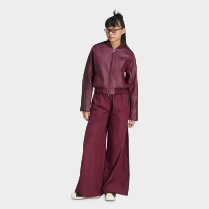 Women's adidas Originals Firebird Adilenium Woven Track Pants - Maroon/Black