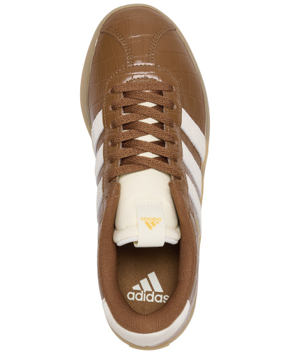 adidas Women's VL Court 3.0 Sneakers from Finish Line - Wild Brown, Cream