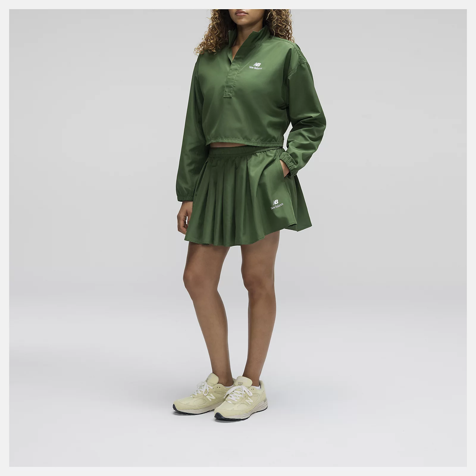 New Balance Made in USA Pleated Skirt, WB62T7K0DAE