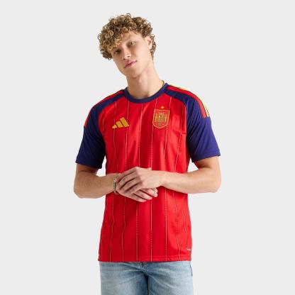 Men's adidas Spain 2026 Home Replica Soccer Jersey - Vivid Red - view 1