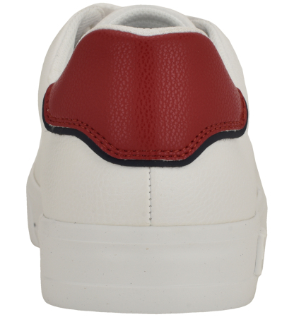 Tommy Hilfiger Men's Rawly Fashion Athletic Sneakers - White/Red