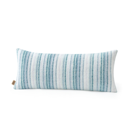 UGG® Joanna Lightweight Decorative Pillow, 36" x 14" - Silver Blue