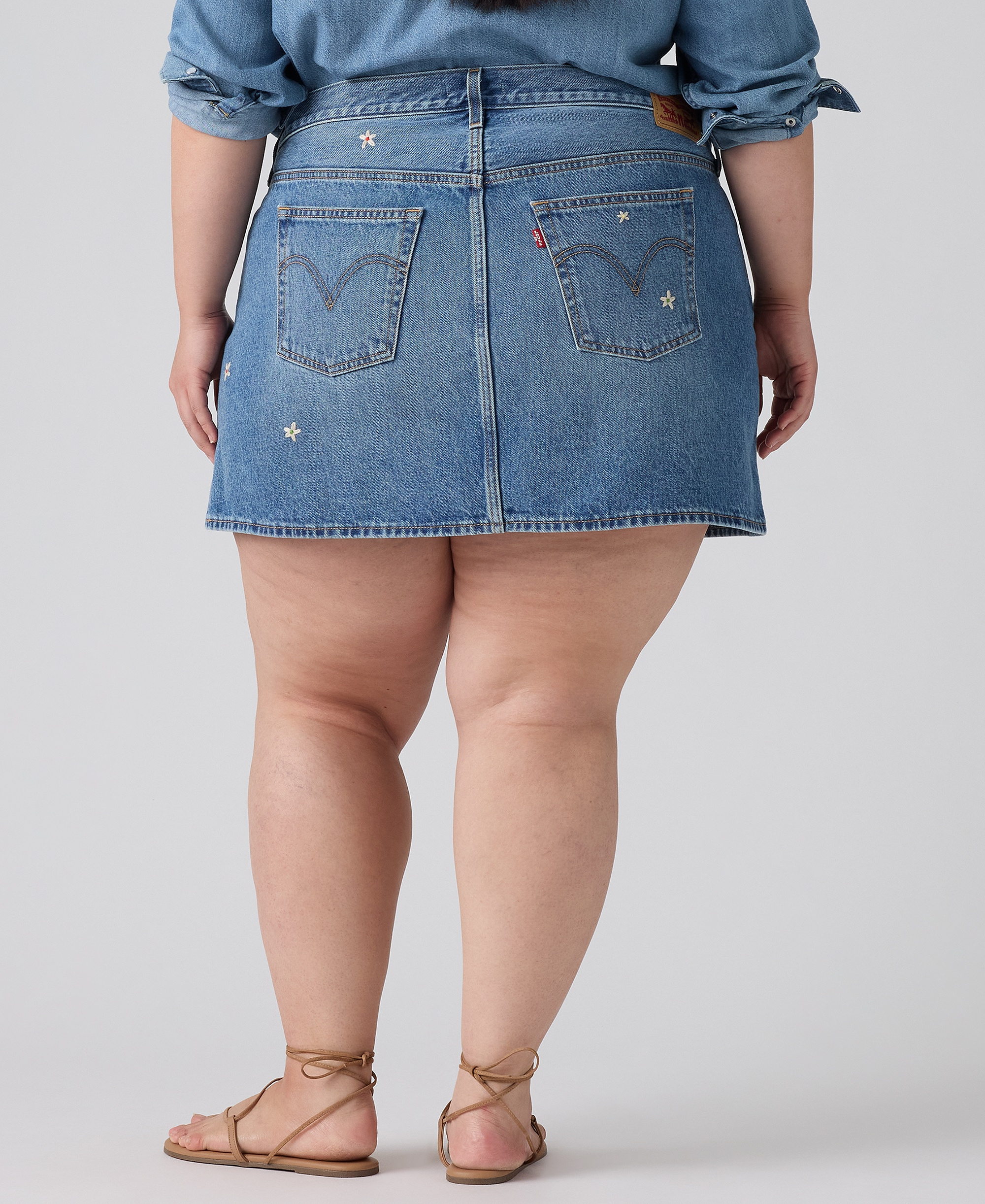 Levi's Premium Women's Icon Cotton Denim Skirt - Bee In The Bonnet Skirt