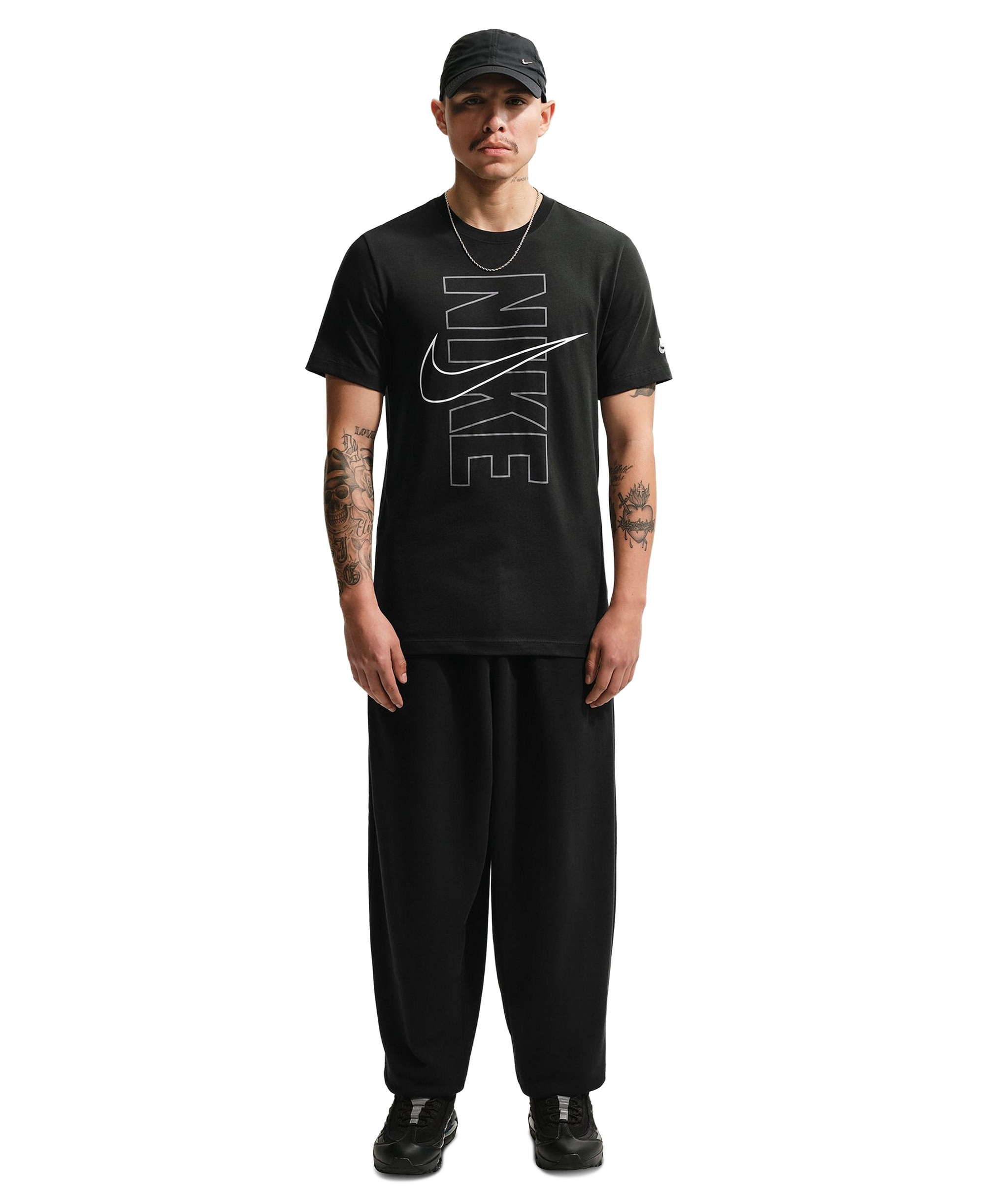 Nike Men's Sportswear Crewneck T-Shirt - Black