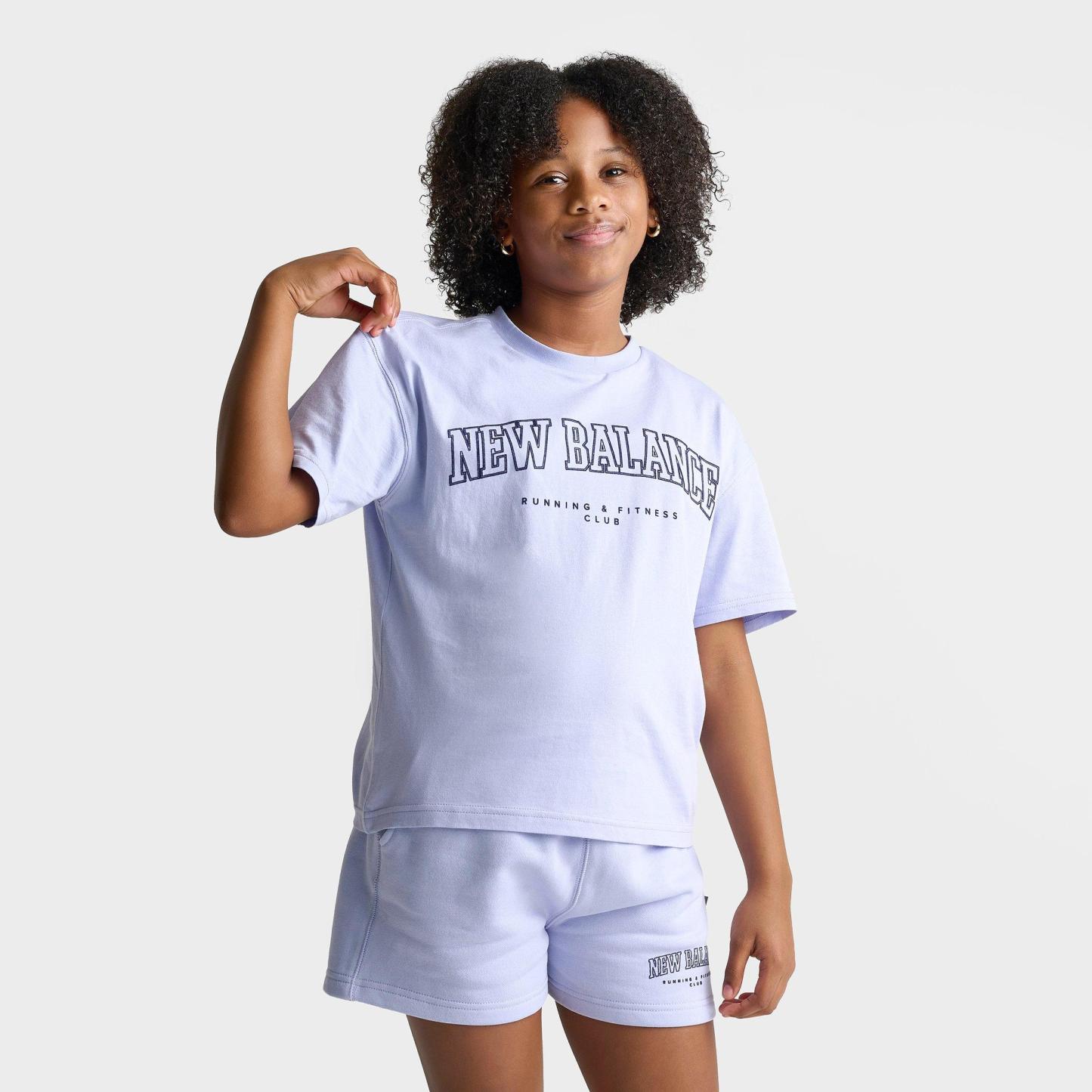 Girls' Big Kids' New Balance Athletics Arch T-Shirt - Daybreak - view 3