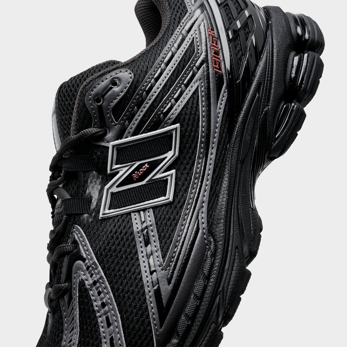 Men's New Balance 1906R Casual Shoes - Black/Hot Tomato - view 3