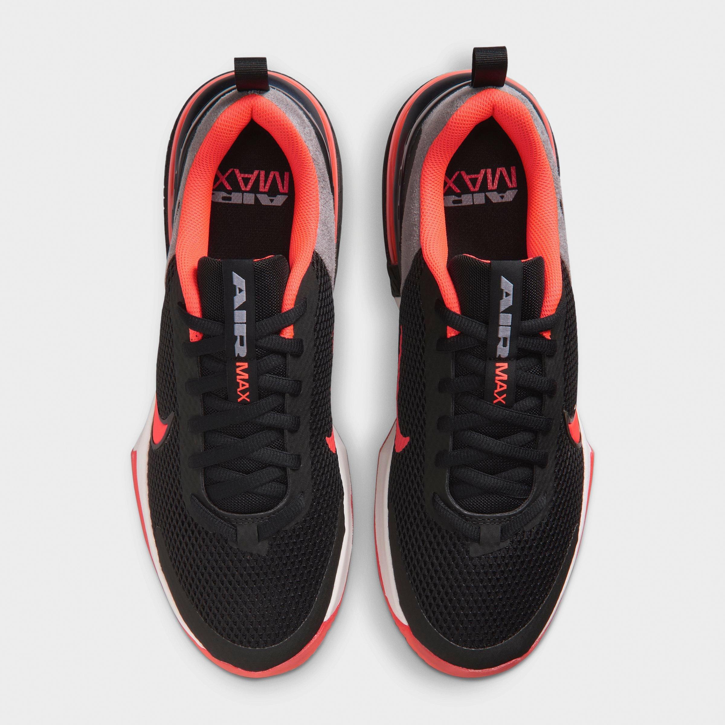 Men's Nithtke Air Max Alpha Trainer 6 Training Shoes - Part 2 - Black/Bright Crimson/Pencil Point/Anthracite - Top view