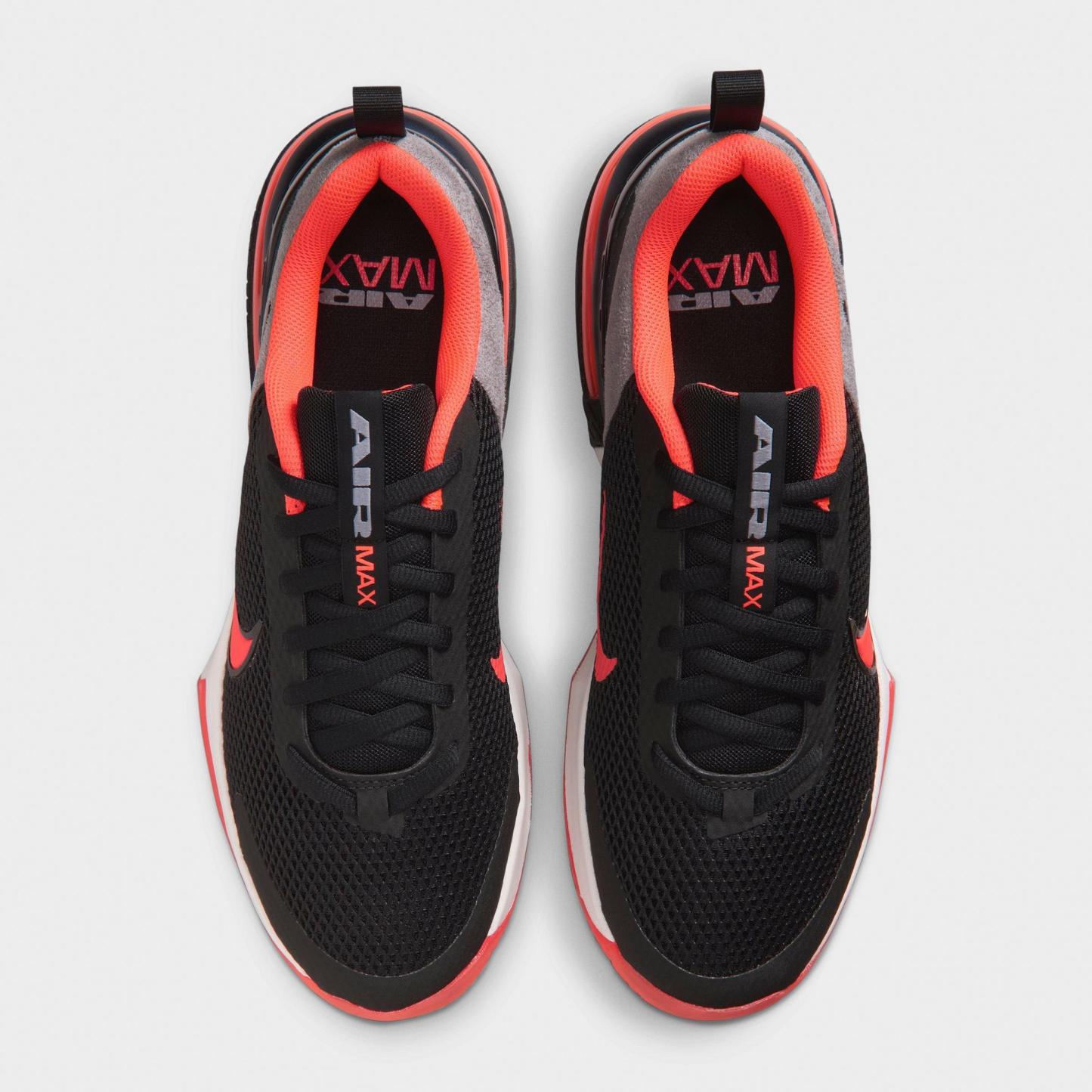Men's Nithtke Air Max Alpha Trainer 6 Training Shoes - Part 2 - Black/Bright Crimson/Pencil Point/Anthracite - Top view