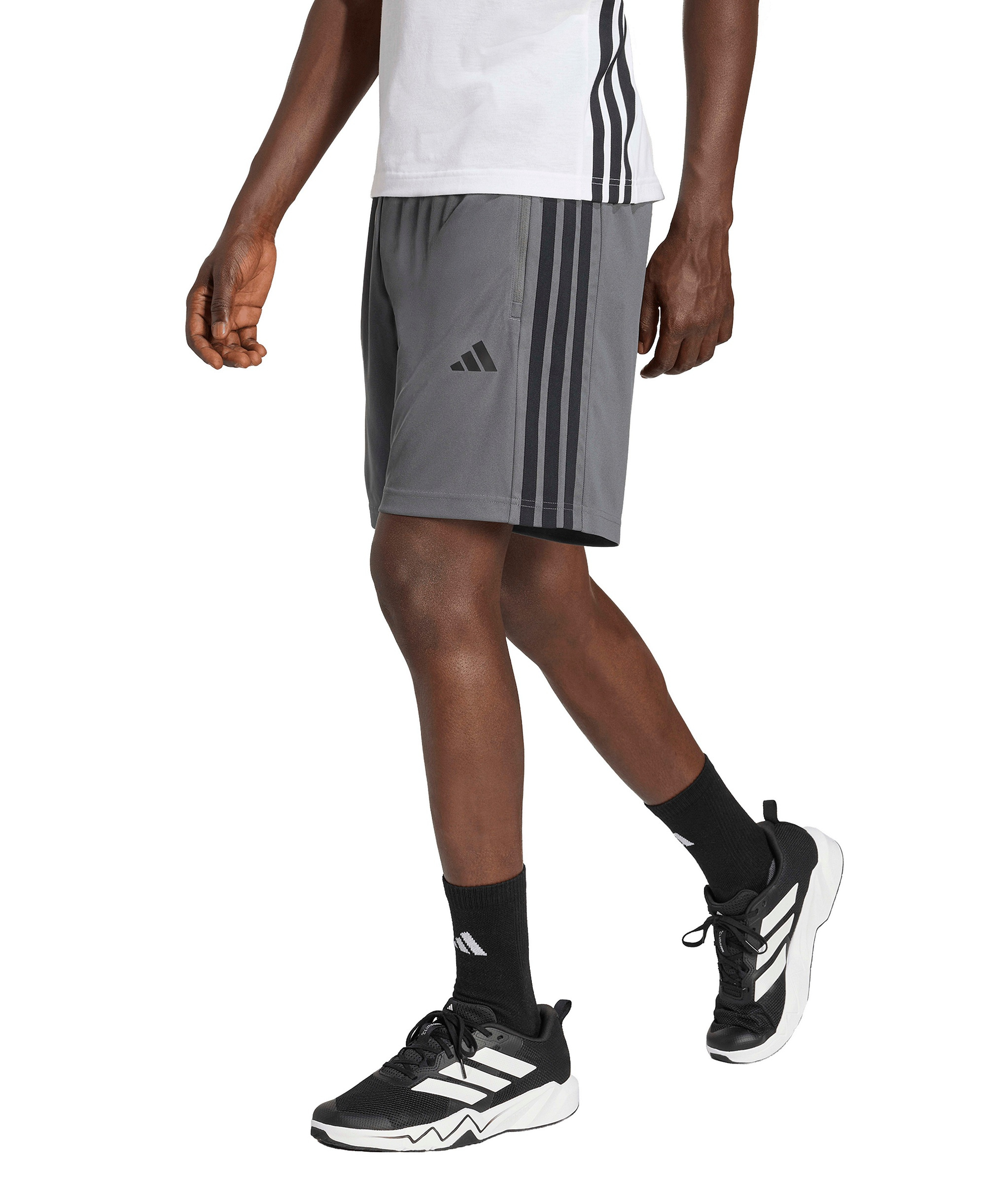 adidas Men's Workout Essentials Regular-Fit Shorts - Grey