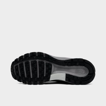 Big Kids' Nithtke P-6000 Casual Shoes - Black/Metallic Silver/Pencil Point - Bottom view