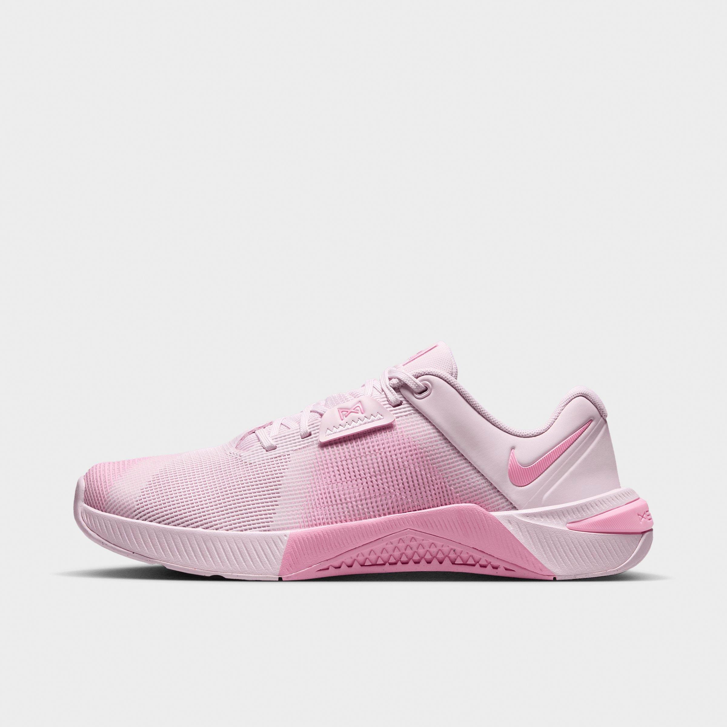 Women's Nithtke Metcon 10 Training Shoes - Bleached Lilac/Light Magenta/Pink Rise - Left shoe facing left. Outside of the shoe.