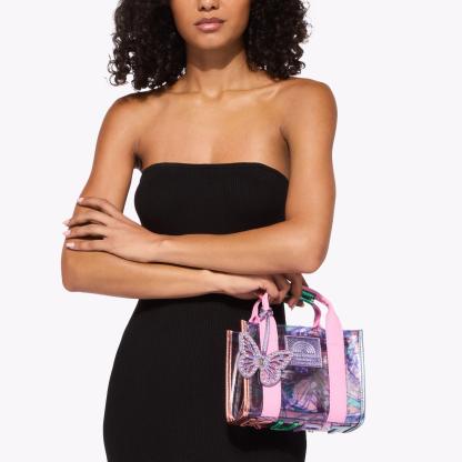 Kurt Geiger London Extra Small Southbank Tote Bag - Purple - view 2