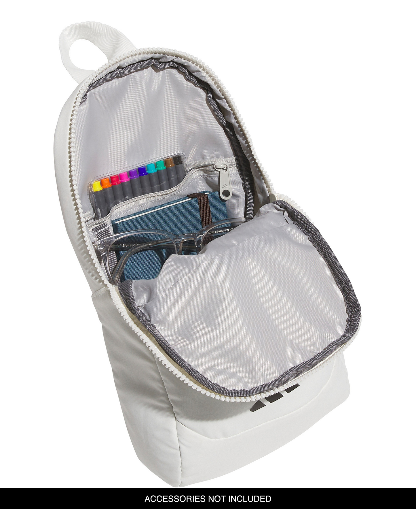 adidas Men's Essentials 3 Lightweight Sling Bag - Off White