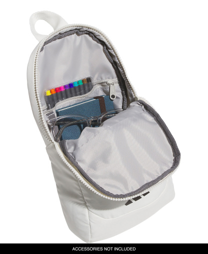 adidas Men's Essentials 3 Lightweight Sling Bag - Off White