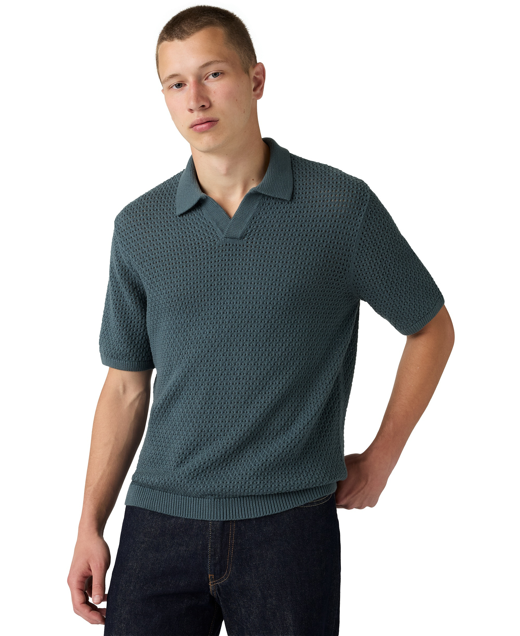 Levi's Men's Dillon Classic Polo Shirt - Dark Slate