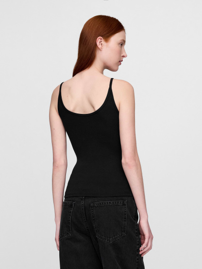 Modern Crop Cami - Black