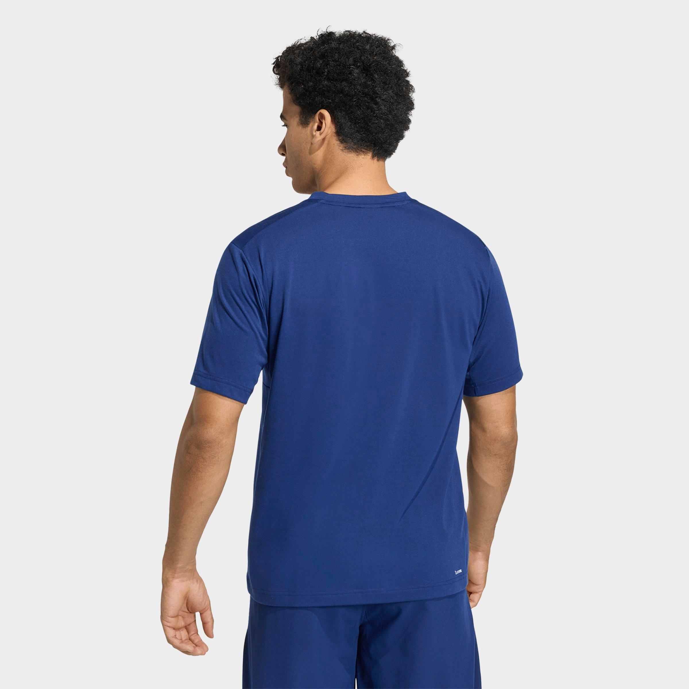 Men's adidas Workout Essentials Feelready T-Shirt - Dark Blue