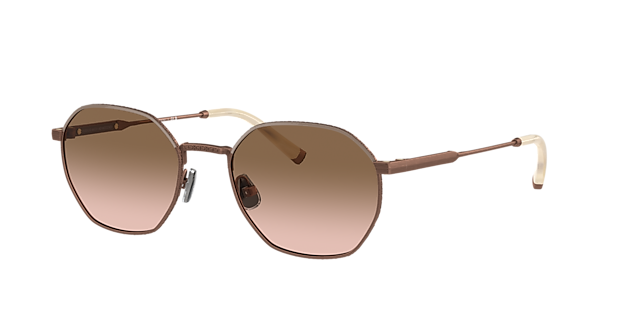Brunello Cucinelli BC2003ST - Frame: Brown / Lens: Pink