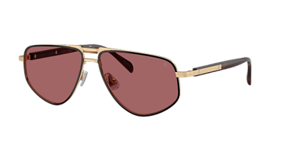 Brunello Cucinelli BC2020ST Dike - Frame: Gold / Lens: Violet