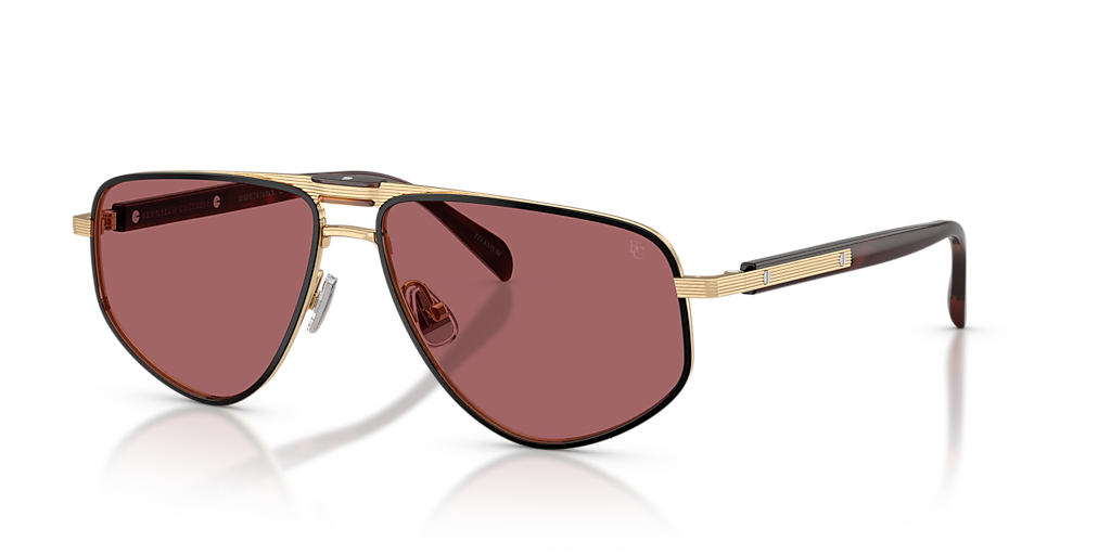 Brunello Cucinelli BC2020ST Dike - Frame: Gold / Lens: Violet