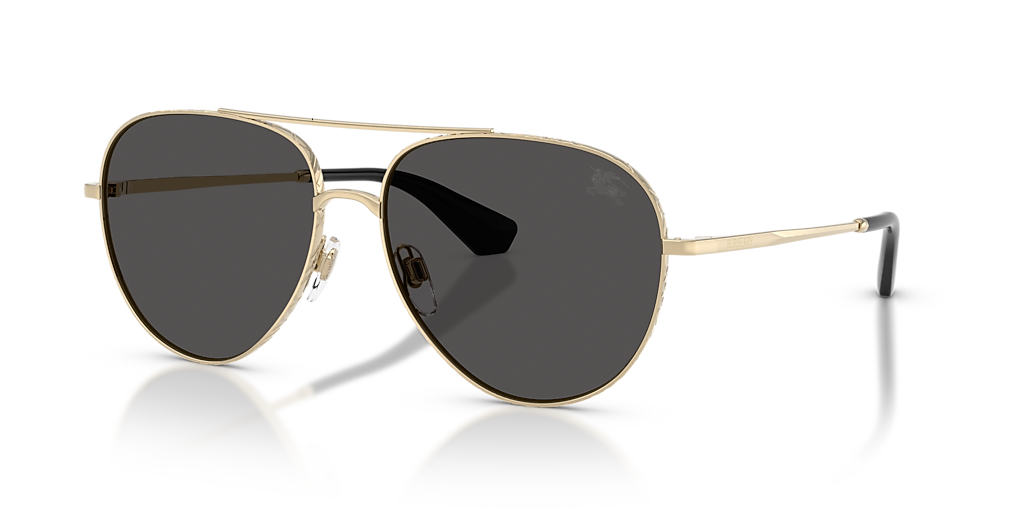 Burberry BE3172 - Frame: Gold / Lens: Grey