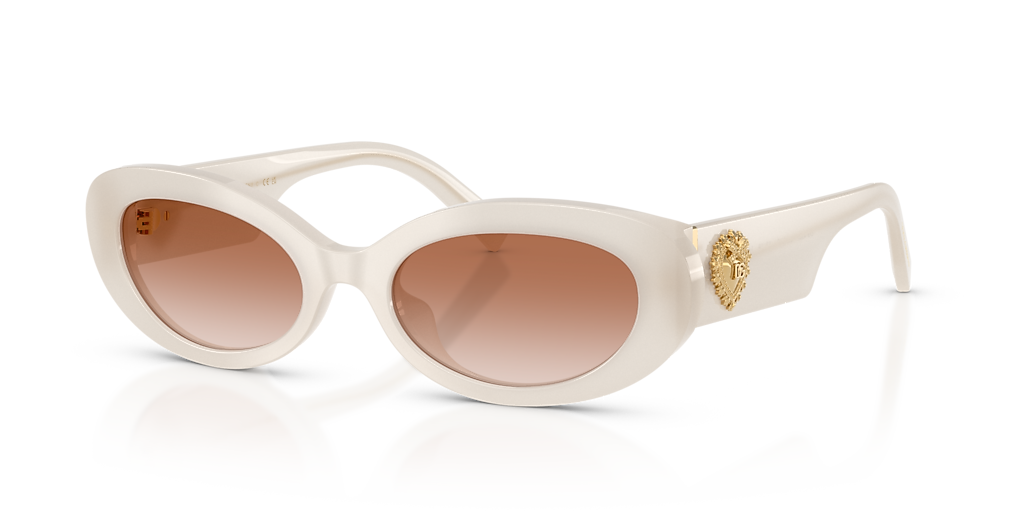 Dolce&Gabbana DG4537 - Frame: White / Lens: Pink
