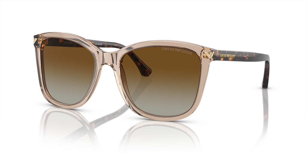 Emporio Armani EA4060 - Frame: Beige / Lens: Brown