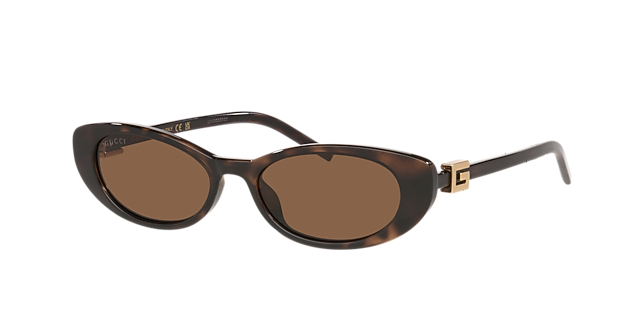 Gucci GG1680S - Frame: Tortoise / Lens: Brown