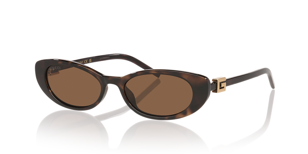 Gucci GG1680S - Frame: Tortoise / Lens: Brown