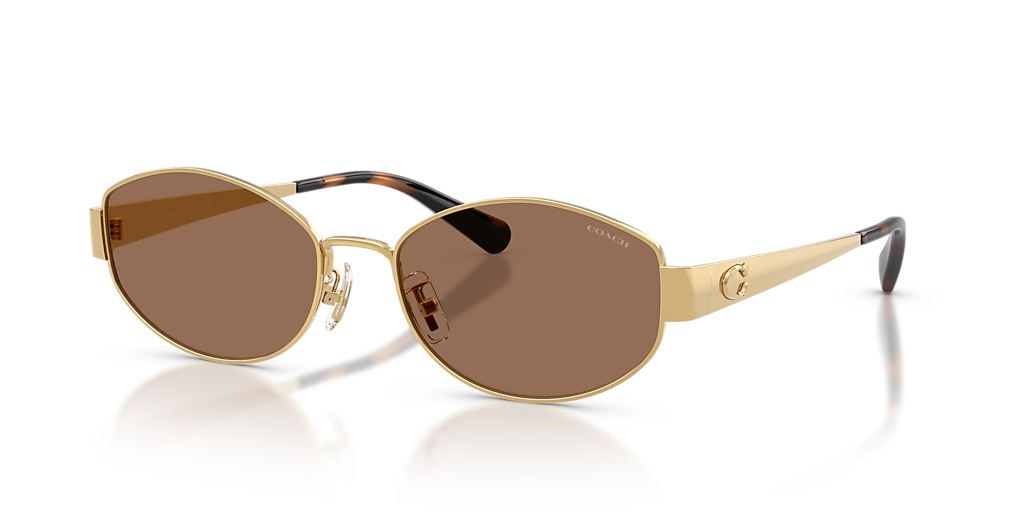 Coach CDP44 - Frame: Gold / Lens: Brown