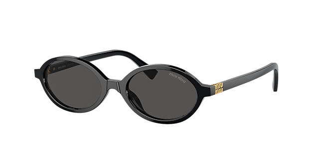 Miu Miu MU 04ZS - Frame: Black / Lens: Grey