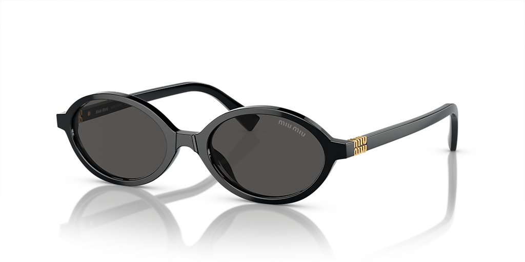 Miu Miu MU 04ZS - Frame: Black / Lens: Grey