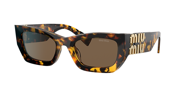 Miu Miu MU 09WS - Frame: Tortoise / Lens: Brown