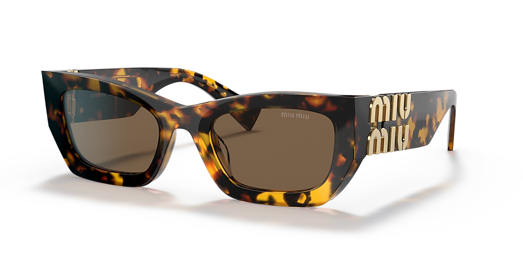 Miu Miu MU 09WS - Frame: Tortoise / Lens: Brown